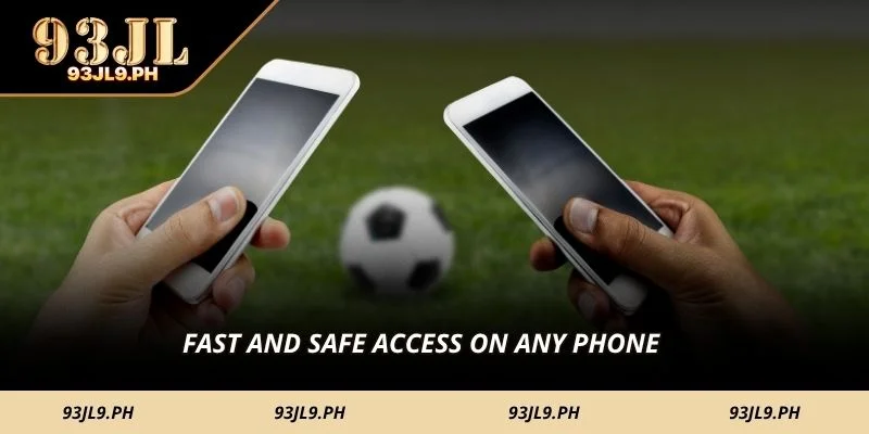 Fast and safe access on any phone