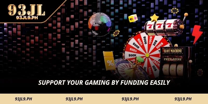 Support your gaming by funding easily