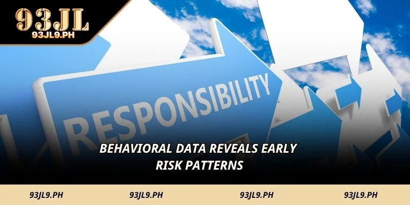 Behavioral data reveals early risk patterns