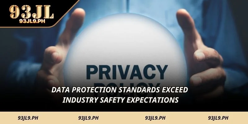 Data protection standards exceed industry safety expectations