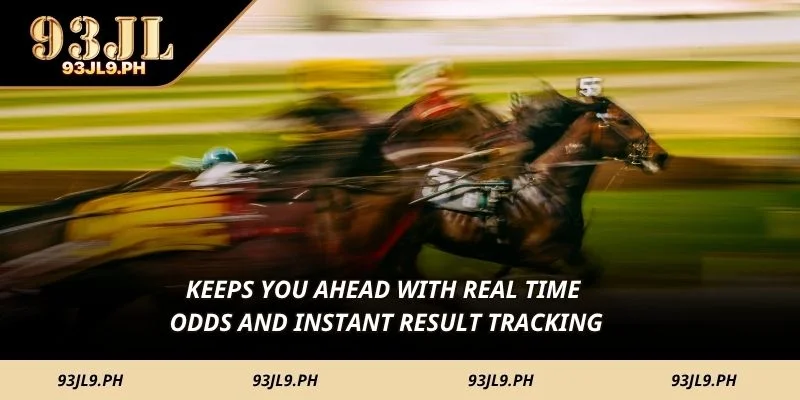 Keeps you ahead with real time odds and instant result tracking