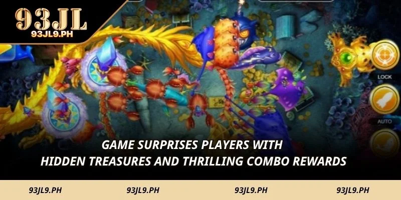 Game surprises players with hidden treasures and thrilling combo rewards