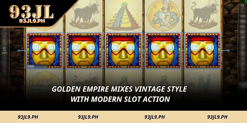 Golden Empire mixes vintage style with modern slot action