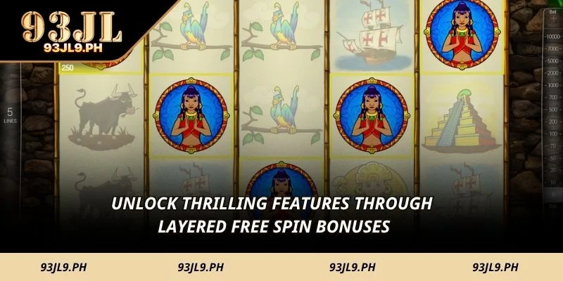 Unlock thrilling features through layered free spin bonuses