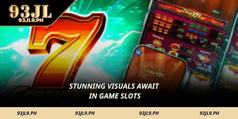 Stunning visuals await in game slots