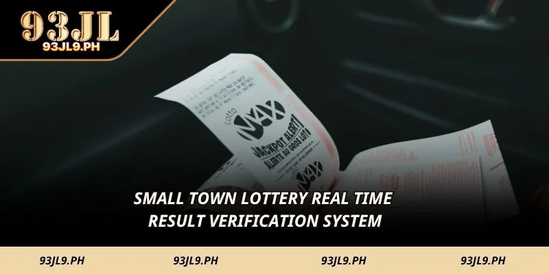 Small Town Lottery real time result verification system