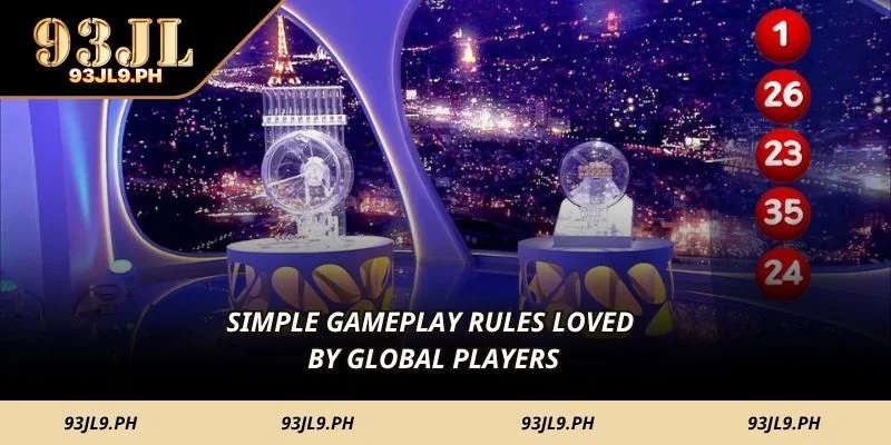 Simple gameplay rules loved by global players