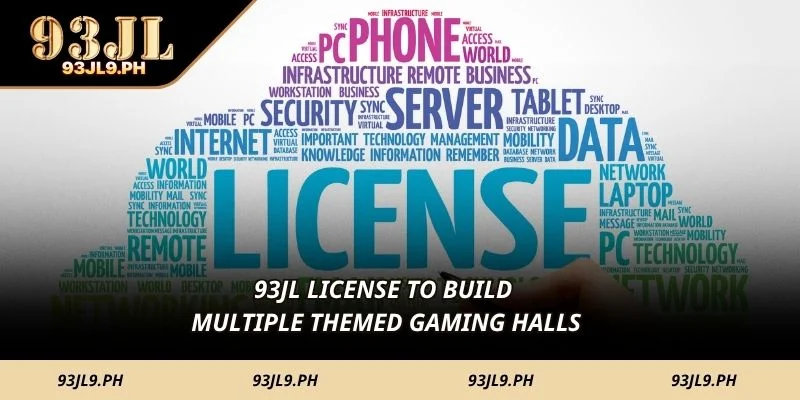 93JL license to build multiple themed gaming halls